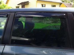 Дефлекторы окон VW Touareg I (7L; 02-10) - Hic (накладные) 3