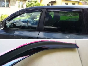 Дефлекторы окон VW Touareg I (7L; 02-10) - Hic (накладные) 4