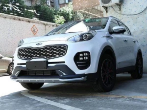 Накладки на бампера Kia Sportage IV (QL; 16-18) - ABS 7