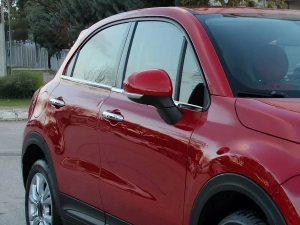 Хром нижні молдинги вікон Fiat 500X (15-24) 6