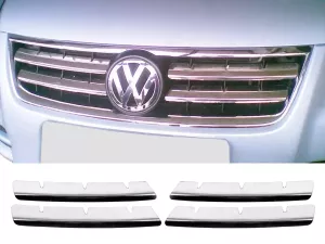 Хром накладки на решётку VW Touareg I (7L; 02-06)