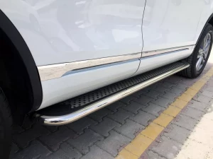 Пороги боковые VW Touareg I (7L; 02-10) - Maydos V2 Krom 4