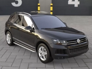 Підніжки бічні VW Touareg II (7P; 10-18) - Premium 4