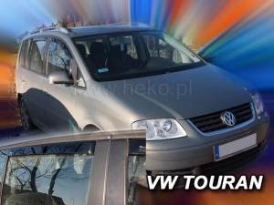 Дефлектори вікон VW Touran I (1T; 03-15) - Heko (вставні) 4