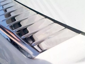 Накладка на бампер VW Touran I (GP2; 10-15) - Omsa (глянець) 3