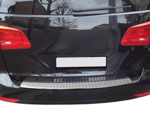 Накладка на бампер VW Touran I (GP2; 10-15) - Omsa (матова) 4