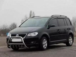 Кенгурятник VW Touran I (1T; 03-15) - с грилем 4