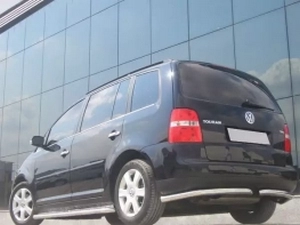 Защита задняя VW Touran I (1T; 03-10) - углы 4