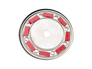 Хром накладка на лючок бензобака Peugeot 206 (98-12) 3