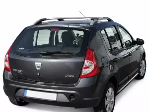 Рейлінги Dacia Sandero I (B90; 08-12) - Skyport (сірі) 4
