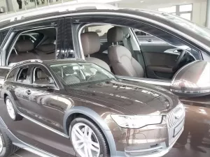 Дефлекторы окон Audi A6 C7 (11-18) Универсал - Heko (вставные) 4