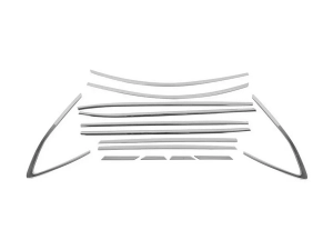 Хром повне окантування вікон Hyundai Tucson III (TL; 16-21) 2