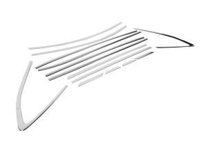 Хром повне окантування вікон Hyundai Tucson III (TL; 16-21) 3