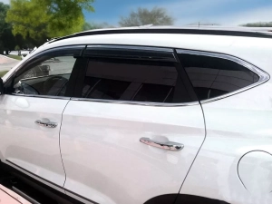 Хром повне окантування вікон Hyundai Tucson III (TL; 16-21) 7