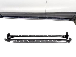 Пороги боковые Nissan Qashqai II (J11; 14-21) - OEM 4S стиль