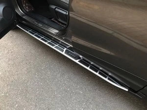 Пороги боковые Nissan Qashqai II (J11; 14-21) - OEM 4S стиль 5