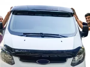 Козырёк лобового стекла Ford Custom I (13-23) - на раме 5