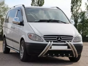 Кенгурятник Mercedes Vito W639 (03-14) - Ноздри 2