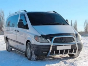 Кенгурятник Mercedes Vito W639 (03-14) - високий 2