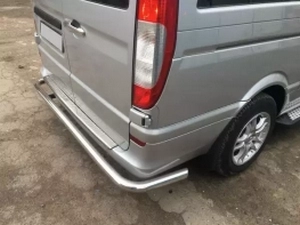 Захист задній Mercedes Vito W639 (03-14) - загини за кути 4