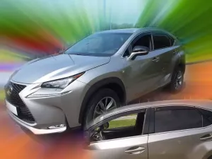 Дефлекторы окон Lexus NX I (AZ10; 15-21) - Heko (вставные) 4