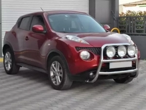 Кенгурятник Nissan Juke I (F15; 10-19) – високий під фари 3