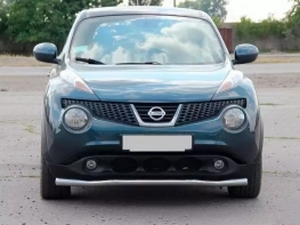 Захист передній Nissan Juke I (F15; 10-19) - труба довга 2
