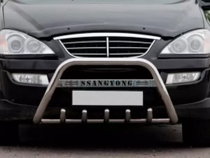 Кенгурятник SsangYong Actyon (06-) - с надписью 3