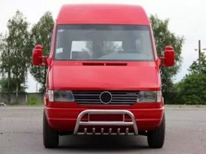 Кенгурятник Mercedes Sprinter W901 (95-06) - с грилем 3