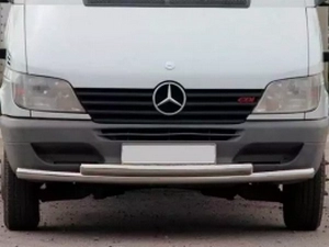 Защита передняя Mercedes Sprinter W901 (95-06) - труба двойная 2