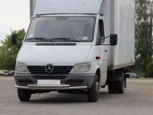Защита передняя Mercedes Sprinter W901 (95-06) - труба двойная 4