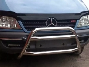 Кенгурятник Mercedes Sprinter W901 (95-06) - две перемычки 2