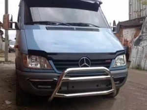 Кенгурятник Mercedes Sprinter W901 (95-06) - две перемычки 3