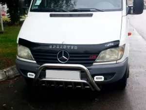 Кенгурятник Mercedes Sprinter W901 (95-06) - двойной 3