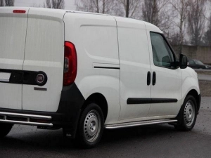 Підніжки бічні Fiat Doblo II (10-22) - Premium серія 4