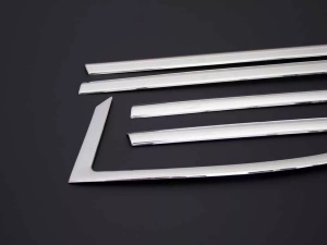 Хром повні молдинги вікон Opel Astra K (15-21) Htb 3