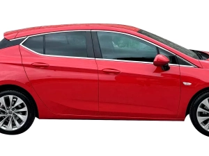 Хром повні молдинги вікон Opel Astra K (15-21) Htb 5