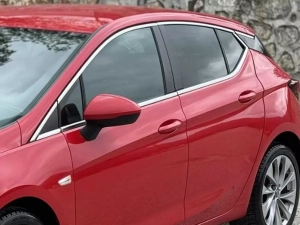 Хром повні молдинги вікон Opel Astra K (15-21) Htb 6