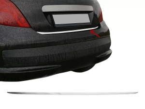 Хром на кромку багажника Peugeot 207 (06-12) Htb