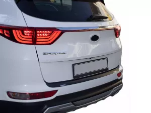Накладка на бампер Kia Sportage IV (QL; 15-18) - Cappafe (ABS) 6