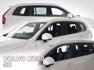 Дефлекторы окон Volvo XC90 I (03-15) - Heko (вставные) 4
