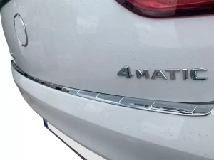 Накладка на задній бампер Mercedes GLE Coupe C292 (15-19) - хром. 3