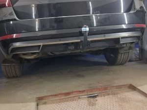 Хром заднього дифузора Skoda Octavia A7 (13-19) - Carmos 5