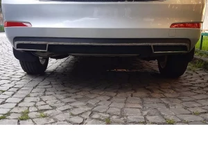 Хром заднього дифузора Skoda Octavia A7 (13-19) - Carmos 7