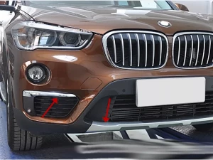 Накладки передня та задня під бампер BMW X1 F48 (15-18) - хром 4