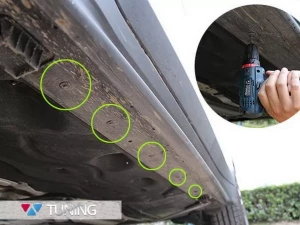 Пороги боковые BMW X1 F48 (15-22) - оригинал стиль 8