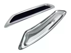 Хром имитаторы насадок диффузора VW Passat B8 (15-19) - R-Line стиль 3