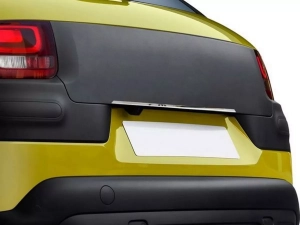 Хром накладка над номером Citroen C4 Cactus (14-18) 3