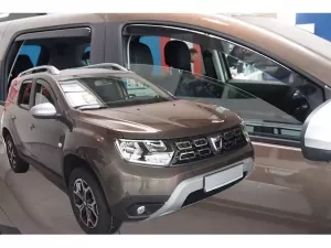 Дефлектори вікон Dacia Duster II (HM; 18-24) - Heko (вставні) 3
