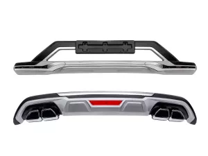 Накладки на бампера Hyundai Tucson III (TL; 18-21)